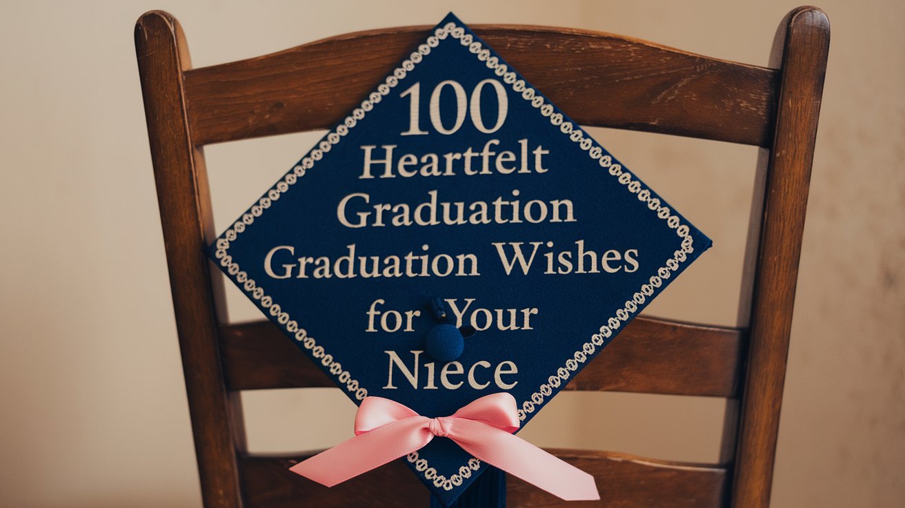 100 Heartfelt Graduation Wishes for Your Niece