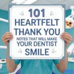 101 Heartfelt Thank You Notes That Will Make Your Dentist Smile