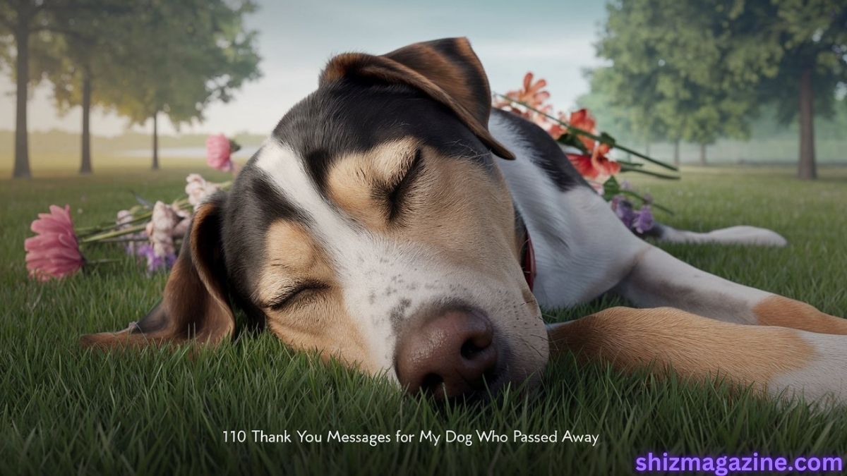 110 Thank You Messages for My Dog Who Passed Away