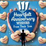 111 Heartfelt Anniversary Wishes for Parents from Their Son