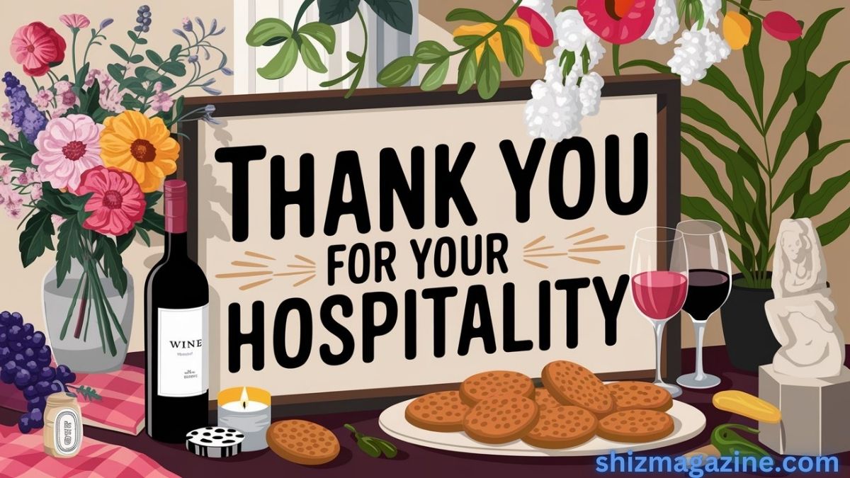 170 Ways to Say Thank You for Your Hospitality