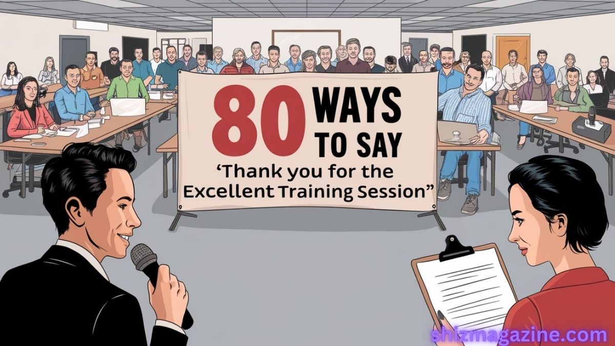 80 Ways to Say “Thank You for the Excellent Training Session”