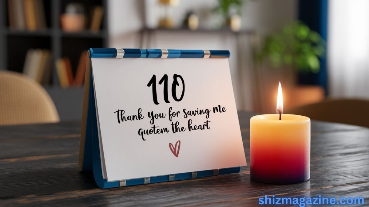 110 Thank You For Saving Me Quotes: From the Heart