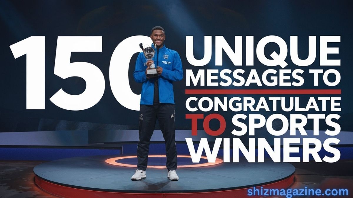 150 Unique Messages to Congratulate Sports Winners